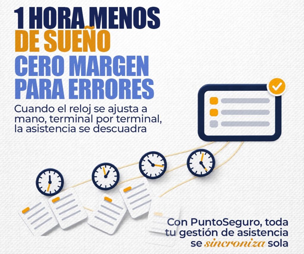 Menos horas de sueño